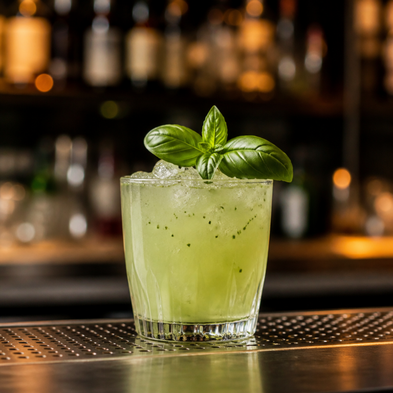 Gin Basil Smash